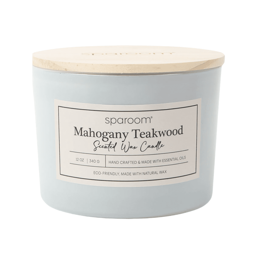 Sparoom Mahogany Teakwood Candle 12oz