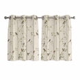 thumbnail image 1 of Sparrow Kitchen Curtains Window Panels, Spring Birds on The Branches Retro Country Beige Insulated Window Treatment Curtain, Grommet Curtains for Bedroom/Living Room/Bathroom, 2 Piece 42"Wx45"L, 1 of 8