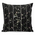 thumbnail image 1 of Sparrow Pillow Covers 20x20 Inch Decorative Throw Pillow Cover, Spring Birds on The Branches Vintage Country Black Sofa Pillowcases Accent Cushion Case Home Decor Bedroom Living Room, 1 of 6