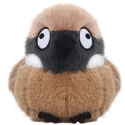 Sparrow Plush Toy Sparrow Stuffed Toys Sparrow Stuffed Animals Figures Bird Throw Pillow Toys-4.3in