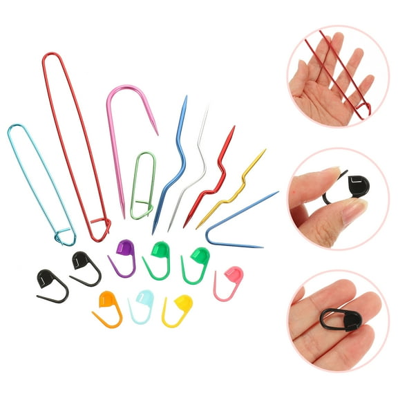 Sparsain 1 Set Cable Stitch Holders Household Marker DIY Pins Stitch Holders for Knitting