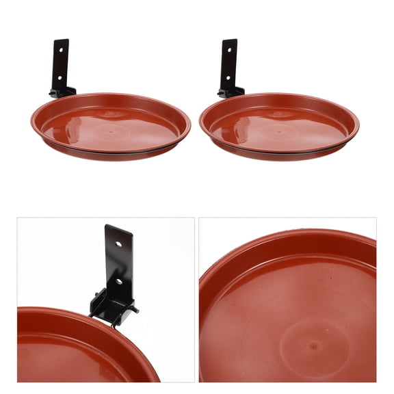 Sparsain 1 Set Outdoor Bird Feeder Multifunctional Bird Tray Wall Mounted Hummingbird Feeders