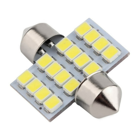 Sparsain 12V 5W 31mm SMD 1210 LED Festoon Car Interior Ceiling Light (White)