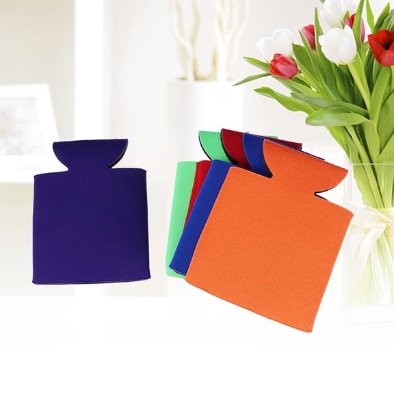 Sparsain 12pcs Practical and Simple Heat Insulated Coffee Cup Sleeves Glass Cup Sleeves Random Color