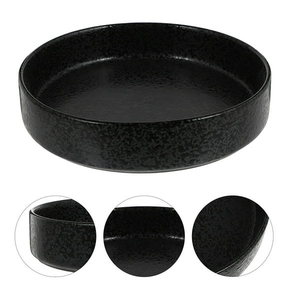 Sparsain 1pc Ceramic Flower Pot Home Balcony Decoration Plant Flower Storage Dish