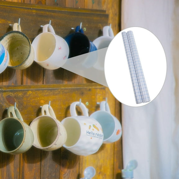 Sparsain 2 Pack Blue Grid Vinyl Transfer Tape, Self Adhesive for Decals and Signs