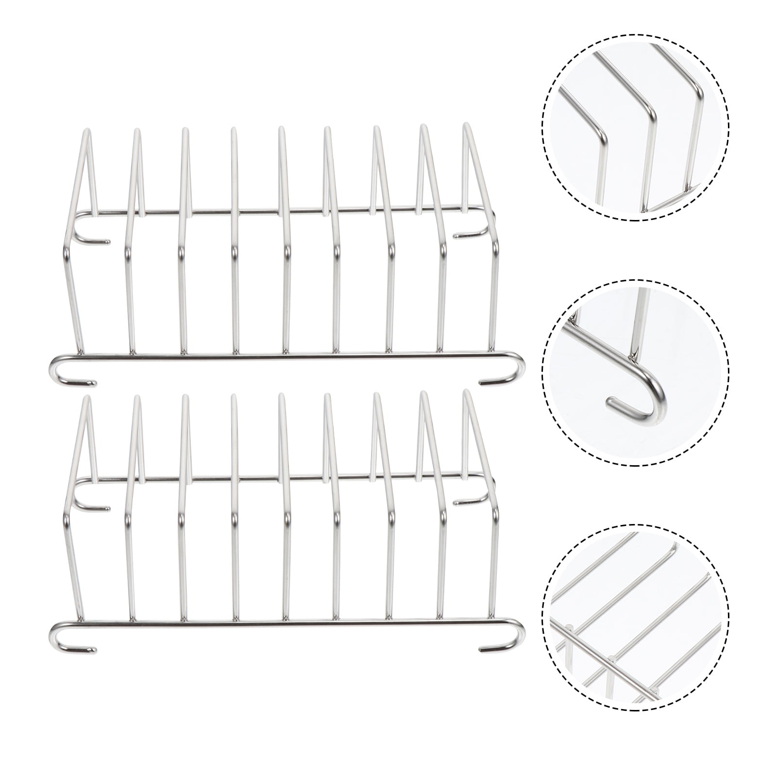 Sparsain 2 Pack Stainless Steel Cooking Racks, Cooking Accessories ...