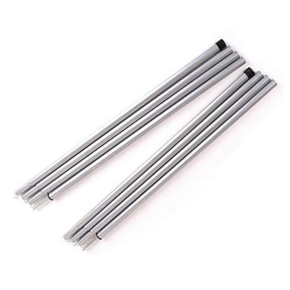 Sparsain 2Pcs 2M Outdoor Tent Poles Tent Rod Building Tent Support Rod Awning Frame Kit for Hiking Camping