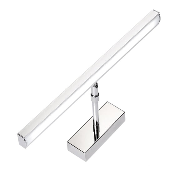 Sparsain 39cm LED 7W Waterproof Rotatable Retractable Bathroom Wall Light (Pure White Light)