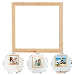 Sparsain 5 Pack Empty Wooden L Shape Picture Frames for Painting (30 x 30 cm)