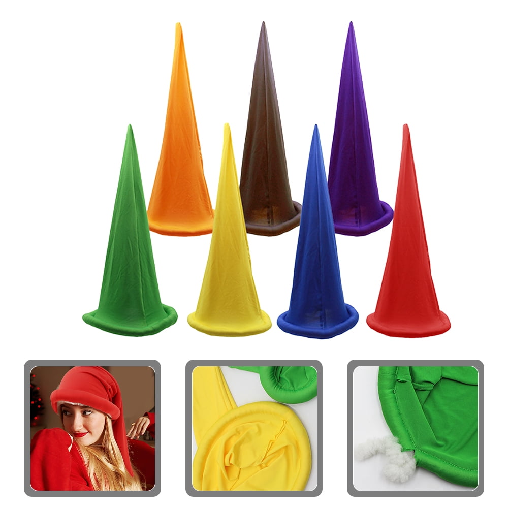 Sparsain 7 Pack Christmas Gnome Hats, Halloween Gnome Hats, Gnome ...