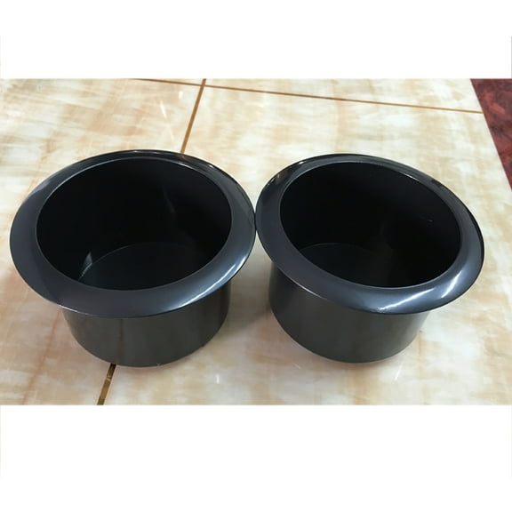 Sparsain Black Plastic Replacement Cup Holder for Sofa, Recliner, Poker Table