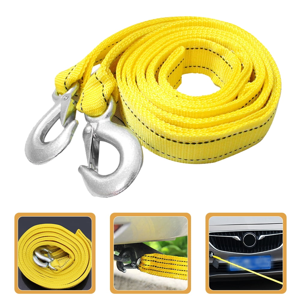 Sparsain Car Truck Tow Rope, Nylon Winch Rope, Truck Towing Rope, Towing Safety Strap