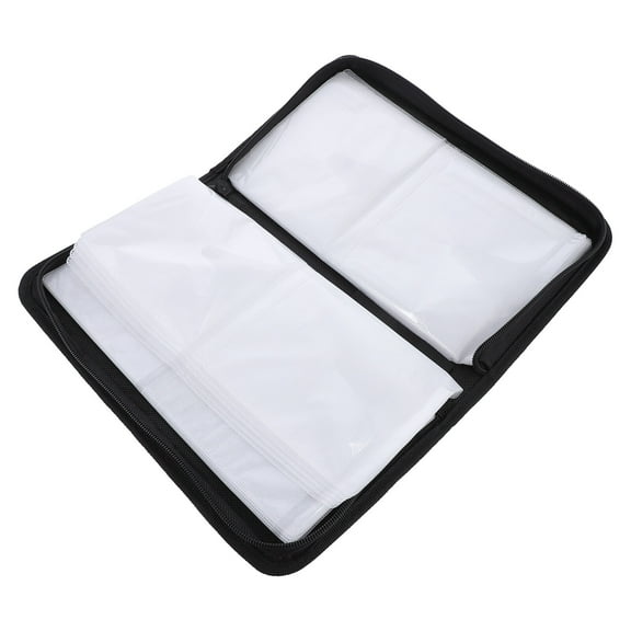 Sparsain Oxford Cloth CD Storage Case DVD Holder CD Storage Container (80 Capacity)