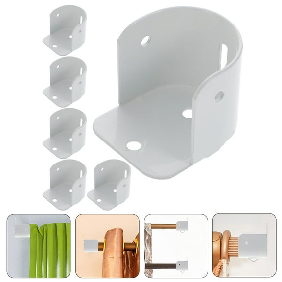 Sparsain Pack Heavy Duty Closet Rod Brackets for Closet Rod