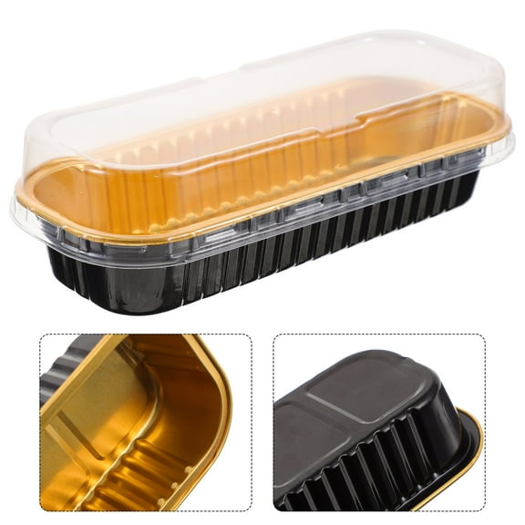Sparsain Pack of 20 mini disposable aluminum bread pans