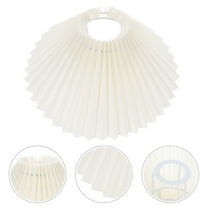Sparsain Pleated lampshade for chandelier, lampshade for floor lamp, E27 lamp cover
