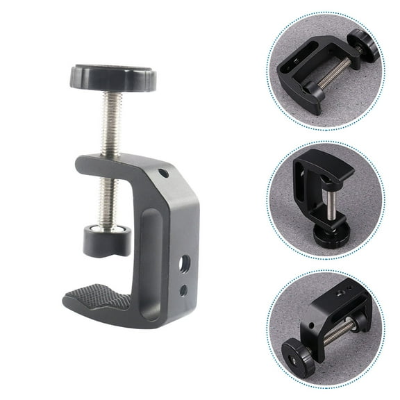 Sparsain Quick Release C-Shaped Desk Mount Bracket Adjustable Camera Holder