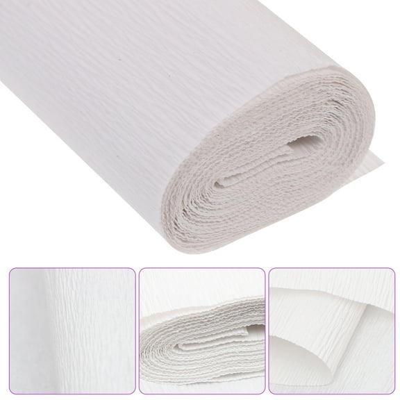 Sparsain Roll Crepe Paper for Making Paper Flowers, Gift Wrapping, Floral Art, Wedding Decorations
