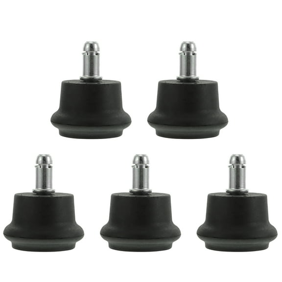Sparsain Set of 5 Swivel Chair Casters for Furniture and Office