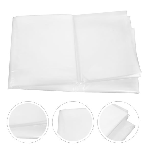 Sparsain Sofa Seat Cover, Plastic Cushion Bag for Moving Protection, Long Term Storage