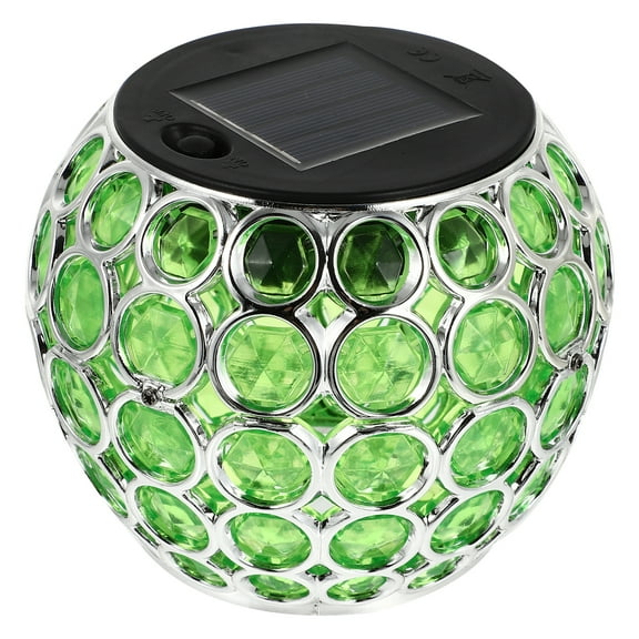 Sparsain Solar Hollow Ornamental Lamp Outdoor LED Garden Courtyard Decorative Lamp (Green)