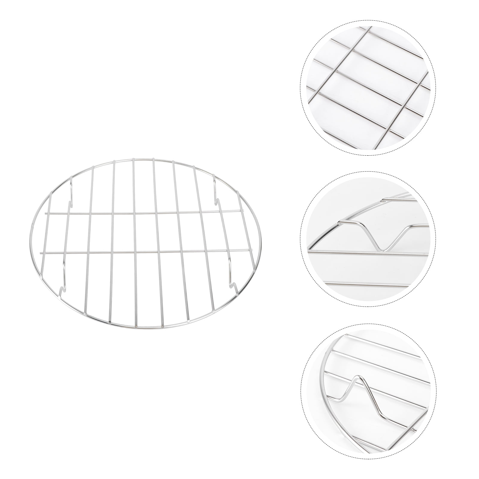 Sparsain Stainless Steel Round Cooking Grate for Meat and Fish ...
