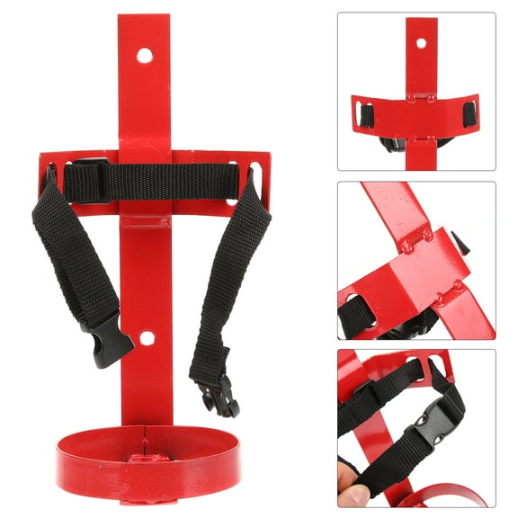 Sparsain Universal Fire Extinguisher Holder Fire Extinguisher Holder Wall Mount