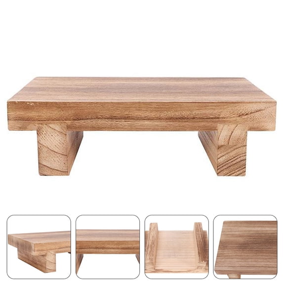 Sparsain Wooden Bedside Step Stool Household Bedroom Step Stool Multi-purpose Step Stool