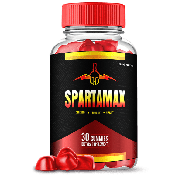SpartaMax Gummies, Advanced Formula, Sparta Max Supplement All Natural Formula, Maximum Strength (1 Pack)
