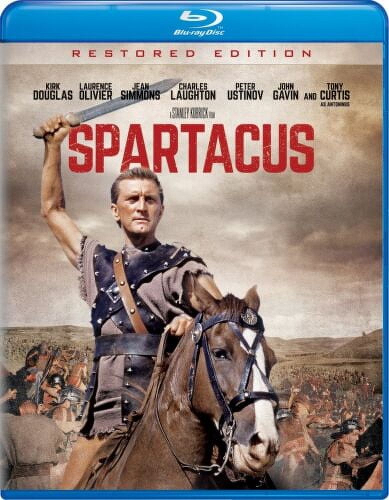 Spartacus Bluray Kirk Douglas NEW Catalog