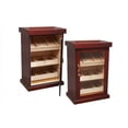 thumbnail image 1 of Spartacus Cigar Cabinet Humidor - Cherry Finish - Capacity: 1000, 1 of 1