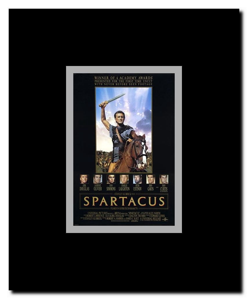 Spartacus Framed Movie Poster