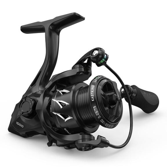 Spartacus Ii Plus Spinning Reel - Ipx5 Waterproof Freshwater/saltwater Fishing 22lb Drag 5.2:1 Gear Ratio 7+1 Stainless Steel Bearings Instant Anti-reverse Anodized Aluminum Spool