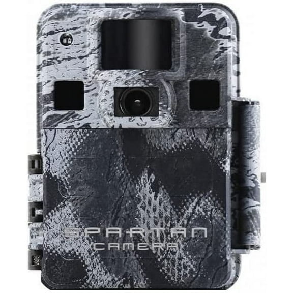 Spartan Camera Eclipse Advanced Blackout IR Wide Angle Non Cellular Trail Camera SR4-BK, Grey camo