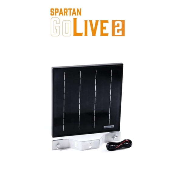 Spartan Camera SC-SP-GST-P10 10W Solar Kit with Go Live & Go Live 2 - 12V