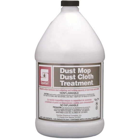 Spartan Chemical 301304 Dust Mop/Dust Cloth Treatment 1 Gallon Fresh Scent Dust Cleaner White