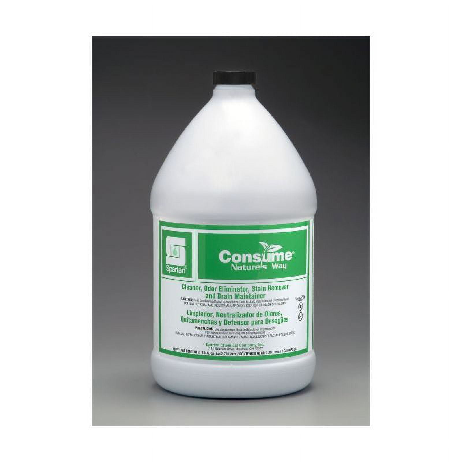 Spartan Consume Cleaner/Odor Eliminator/Stain Remover/Drain Maintainer