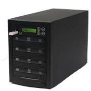 EZ Dupe Media Maven Series Duplicator USB Flash Memory/DVD CD Disc to 3 Disc Duplicator - Media Converter with Select Source Key Button D903-SSP
