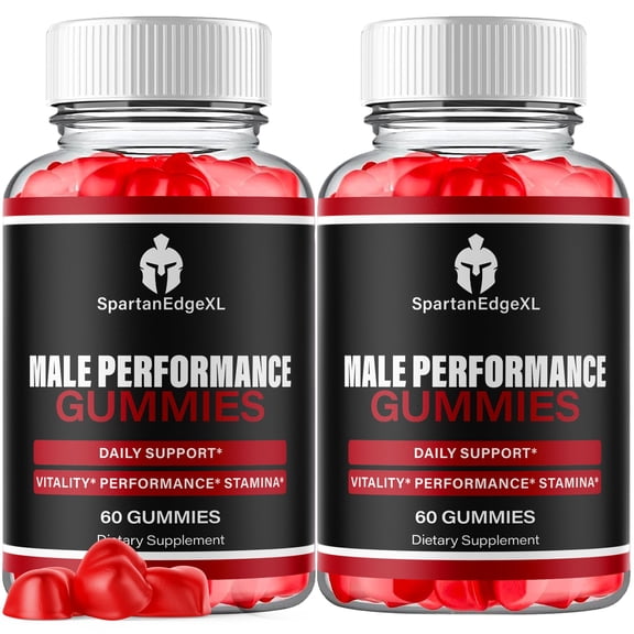 Spartan Edge XL Gummies Advanced Formula All Natural Vitamin Supplement SpartanEdgeXL 120 Gummies
