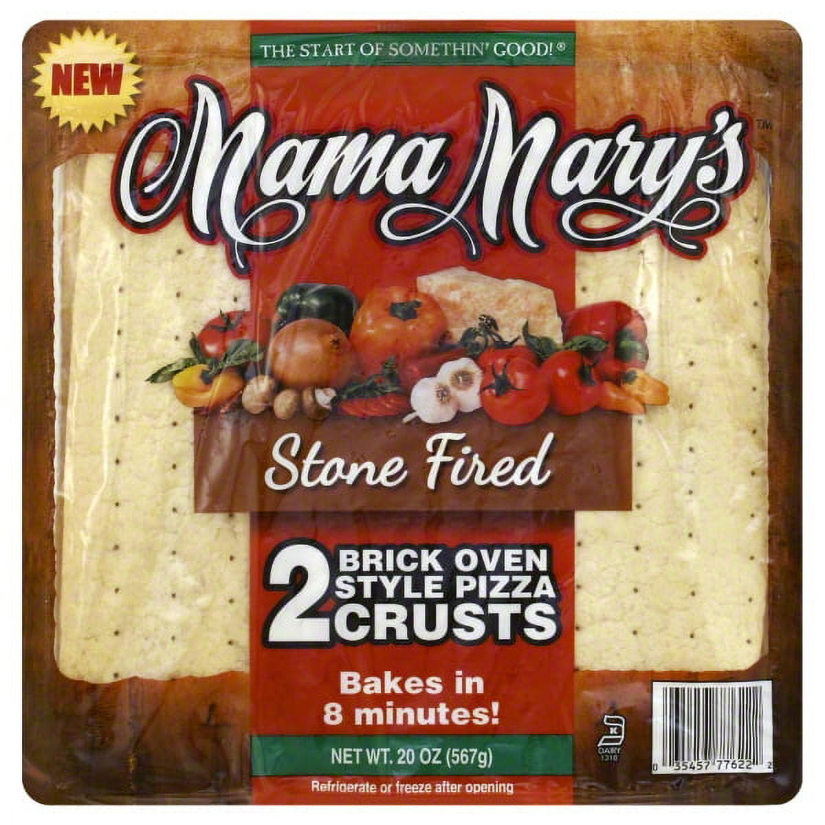 Spartan Foods of America Mama Marys Pizza Crusts, 2 ea