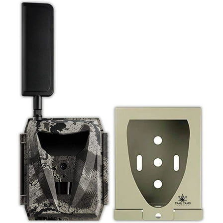 Spartan GoCam Ghost 4G LTE Wireless Camera with Steel Security Box AT&T