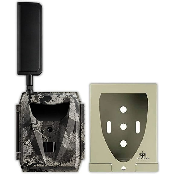 Spartan GoCam Ghost 4G LTE Wireless Camera with Steel Security Box AT&T