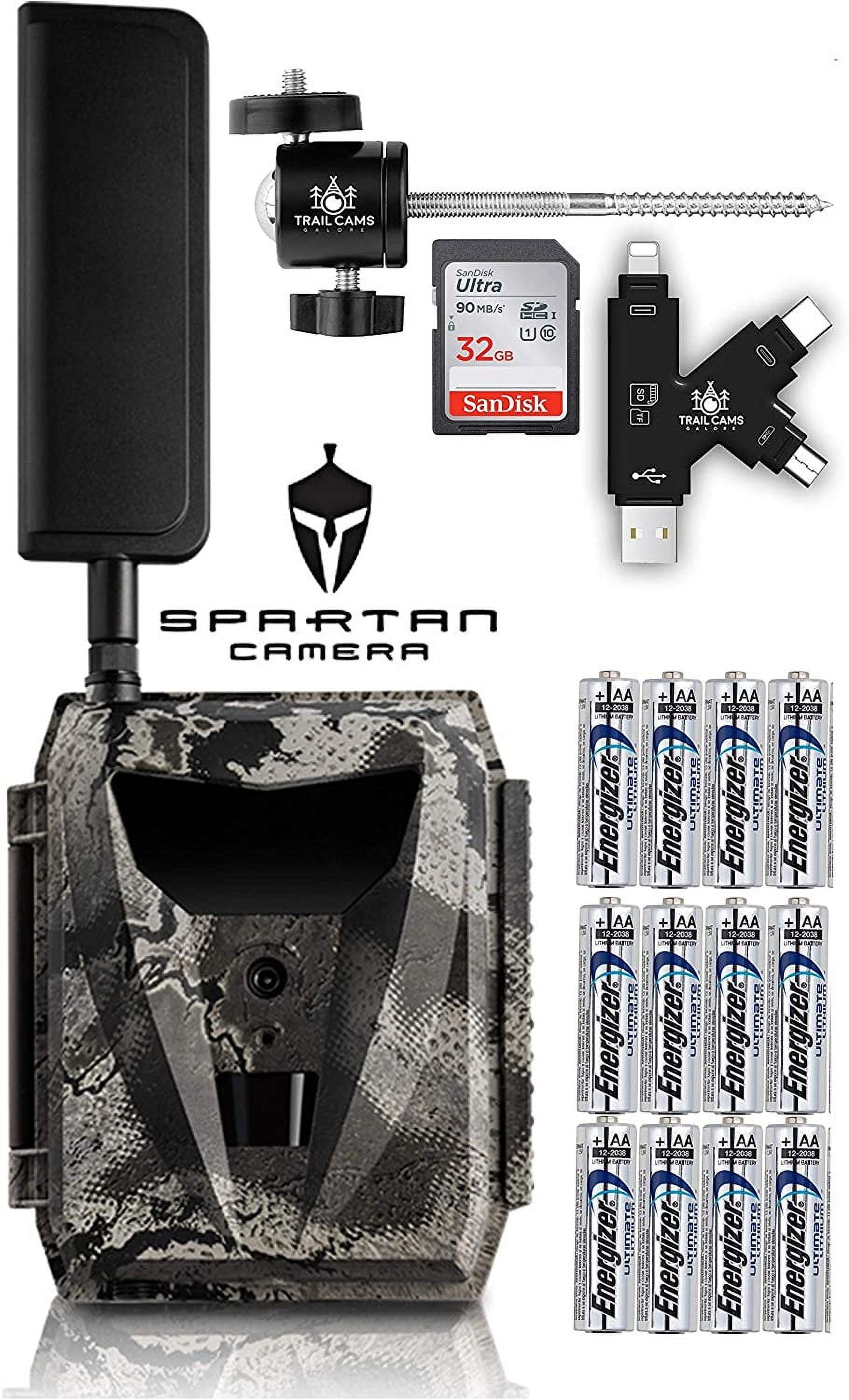 Spartan GoCam Ghost AT&T 4G LTE Cellular Trail Camera with Batteries