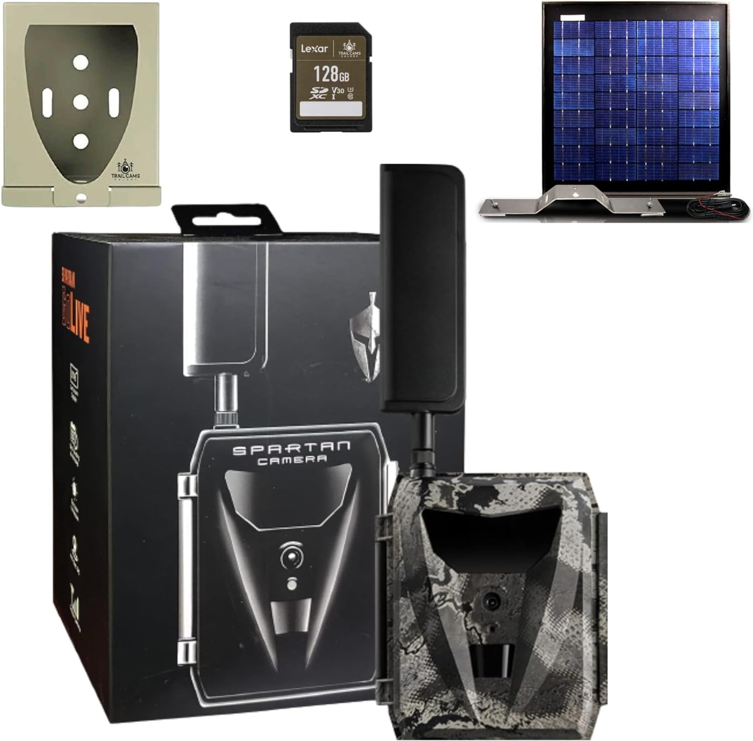 Spartan GoLive 4G LTE Trail Camera,LiveStreaming, AntiTheft GPS,Built