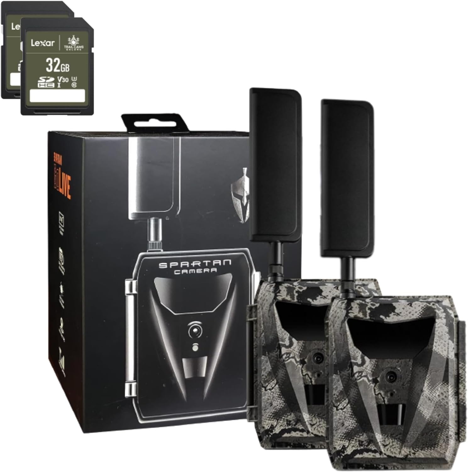 Spartan GoLive 4G LTE Trail Cameras,LiveStreaming, AntiTheft GPS, On