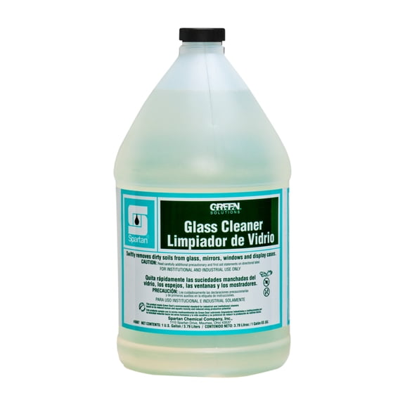 Spartan Green Solutions Glass Cleaner - Gal. , 4/cs