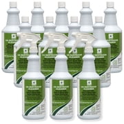 Spartan Green Solutions Restroom Cleaner - Qt. , 12/cs