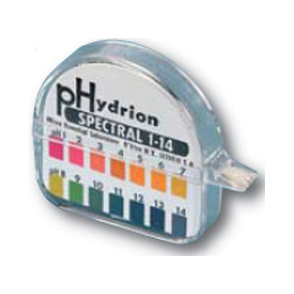 Spartan Hydrion Spectral PH Test Strip, 1 14 pH 100/Pack