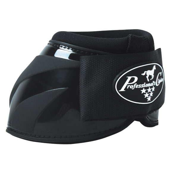 Large Professionals Choice Spartan II Horse Bell Boots Black